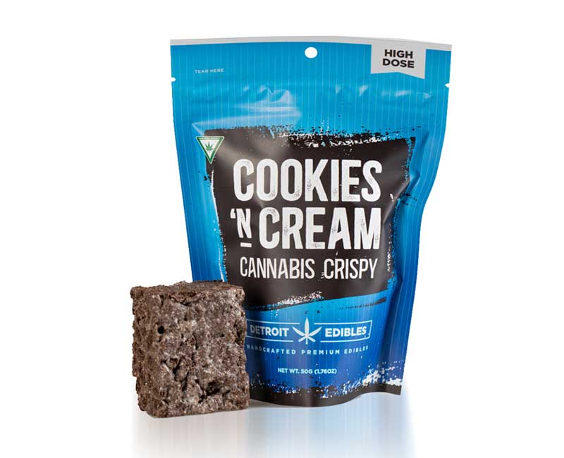 Cookies 'n Cream Cannabis Crispy'