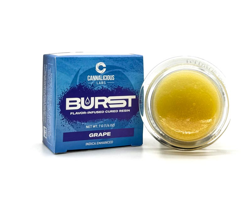 GRAPE BURST CURED RESIN