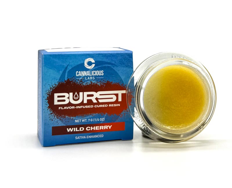 WILD CHERRY BURST CURED RESIN